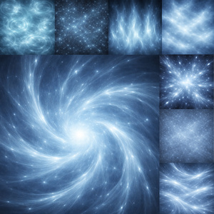 戦闘演出用・高解像度魔力エフェクト抽象テクスチャ10種セット-Abstract Magical Energy Texture Pack