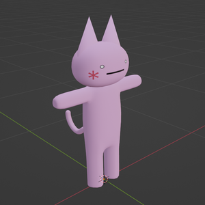 しぃ【VRchat対応・3Dアバター】