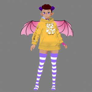 Melonbread EGG SERIES Egg Hoodie - VRoid Clothing Asset [FREE DL]
