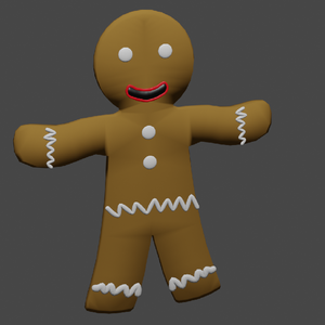 Christmas Gingerbread Man