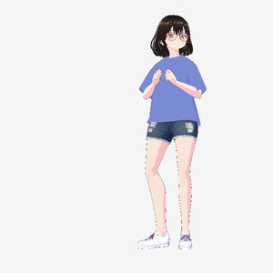 あずさ　黒色　夏服