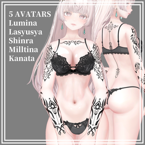 Body Tattoo ver.2【5Avatar対応】