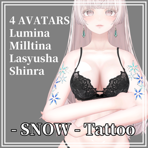 【12/27まで50％OFF】SNOW Tattoo【4Avatar対応】