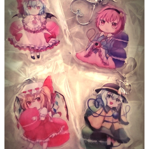 東方マカロンアクリルキーホルダー