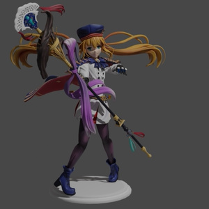 原神 クレー 分割済みSTLデータ - namanomo - BOOTH