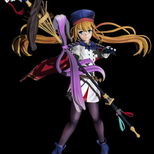 Artoria Pendragon 3D Model figure