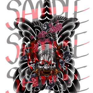 ONI [ tattoo / いれずみ / 刺青 / 入墨 ]