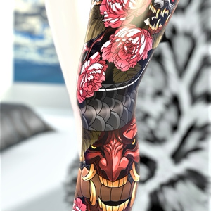 Double cherry blossom [ tattoo / いれずみ / 刺青 / 入墨 ]