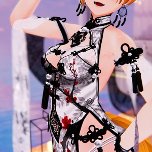 [[断罪チャイナ]]Danzai china dress用テクスチャー(梅) 缩略图 5