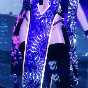 [[断罪チャイナ]]Danzai china dress用テクスチャー{ムカデ) 缩略图 5