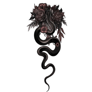 Sample tattoo ( snake )