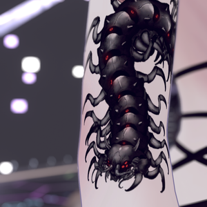 Centipede tattoo