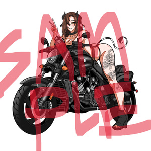bike cow girl
