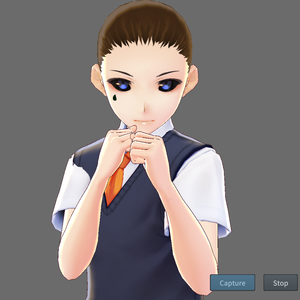Vroid顔のタトゥー| Face Tattoo Tear Drop