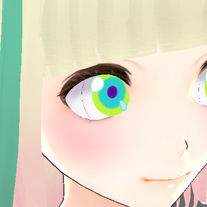 虹彩 Vroid 2-Pack Irises "Contact Lenses" | コントラクトレンズスタイル2パックアイリス