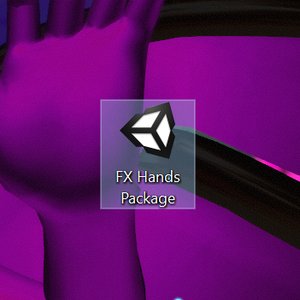 FX Hands Controller with Basic Expressions Set Up for Vroid in VRChat