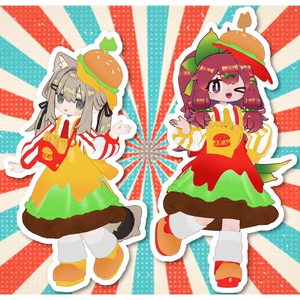 🍔JunkyCheesePop🍔【まめふれんず対応衣装】 缩略图 3