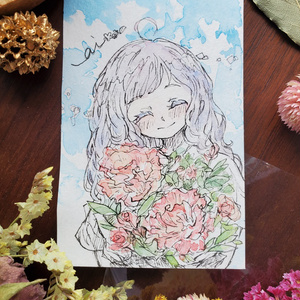 そまぁ～ず | 水彩  #イラスト#イラストレーション#paint#絵