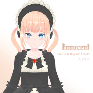 オリジナル3Dモデル『少女イノセント』