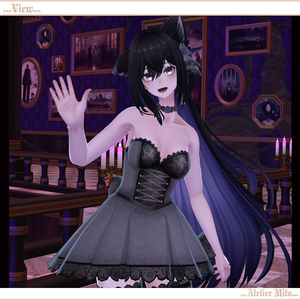 エレガントローズドレス　ラシューシャ(Lasyusha)対応、エルヴァ対応(PC版)