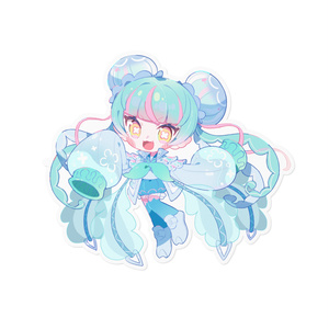Jellygaoぷくぷくステッカー.SDver
