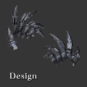 【VRChat】Armor Ring【3Dモデル】 缩略图 4