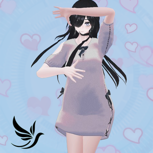 ロングシャツ　3D衣装