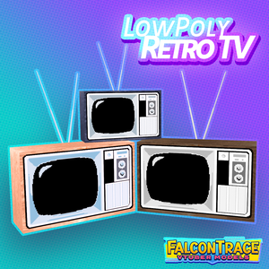 LowPoly Retro TV