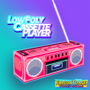 LowPoly Cassette Player