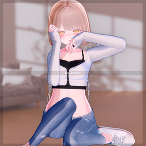 [無料版有り]おすわりポーズ -Sit down Pose Set-For Kikyo 缩略图 22