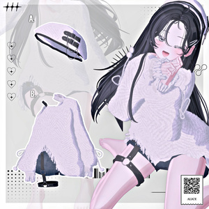 [無料版有り]おすわりポーズ -Sit down Pose Set-For Kikyo 缩略图 14