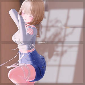 [無料版有り]おすわりポーズ -Sit down Pose Set-For Kikyo 缩略图 20