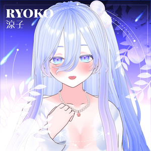 [vrm/vrc/vroid]オリジナル3Dモデル 「涼子」