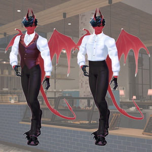 【VRC衣装】Waiter Style【悪魔リーマン対応】 缩略图 6