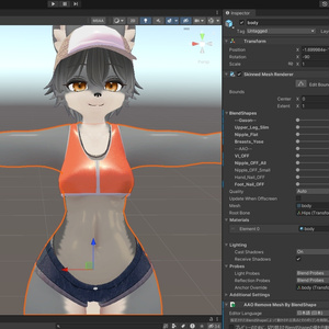 【Crea(クレア)】追加bodyシェイプキー