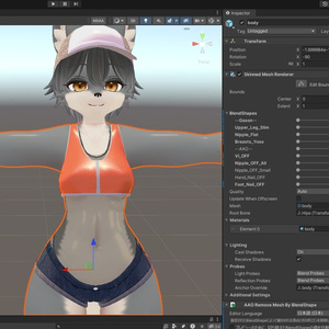 【Crea(クレア)】追加bodyシェイプキー