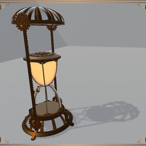 Steampunk Hourglass (スチームパンク砂時計)