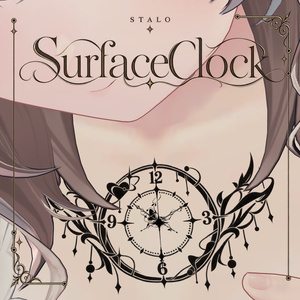 ✨期間限定無料/48H FREE✨Surface Clock Shader任意のメッシュ表面に時計を表示できるシェーダーです【VRChat向け】