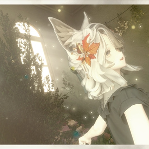 【複数アバター対応】紅葉ノかんざし  Autumn Leaves Hair Accessory 缩略图 6