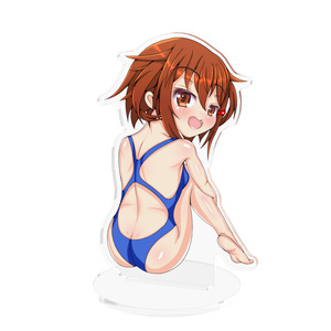 競泳水着雷 アクリルスタンドフィギュア 100×100(mm)