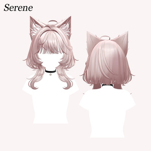 【VRC Hair】Serene_Hair 缩略图 10