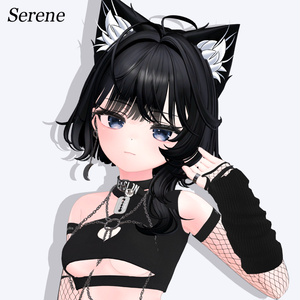 【VRC Hair】Serene_Hair 缩略图 2