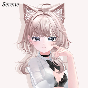 【VRC Hair】Serene_Hair 缩略图 4