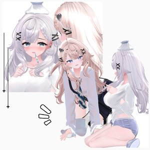 【VRC Hair】 Ruby_Hair 缩略图 23