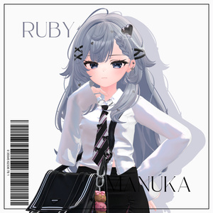 【VRC Hair】 Ruby_Hair 缩略图 11