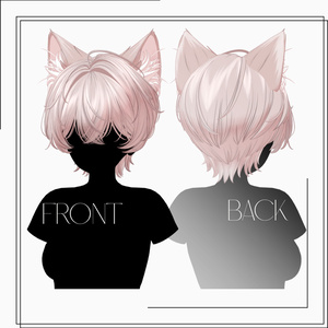 【VRC Hair】 Feyron_Hair 缩略图 25