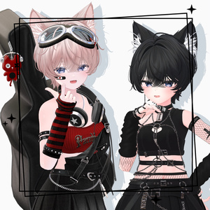 【VRC Hair】 Feyron_Hair 缩略图 30