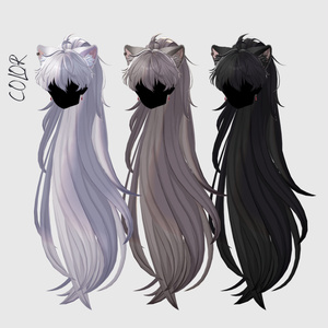 【VRC Hair】Kyron_Hair 缩略图 9