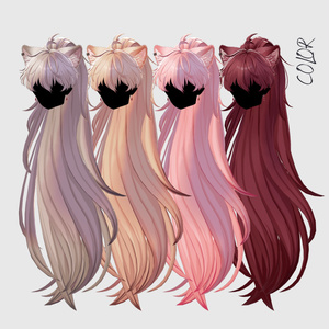 【VRC Hair】Kyron_Hair 缩略图 10