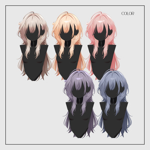 SALE 中【VRC Hair】Sylin_Hair 缩略图 13